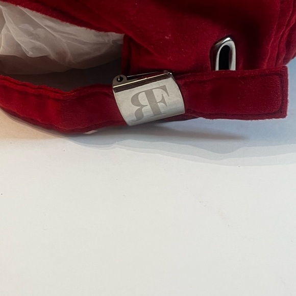 Roger Federer Red 3D embroidery Tennis Hat American Needle LOGO adjustable snap - Picture 9 of 11